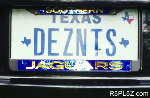 Funny Texas License Plates That Somehow Made The Cut