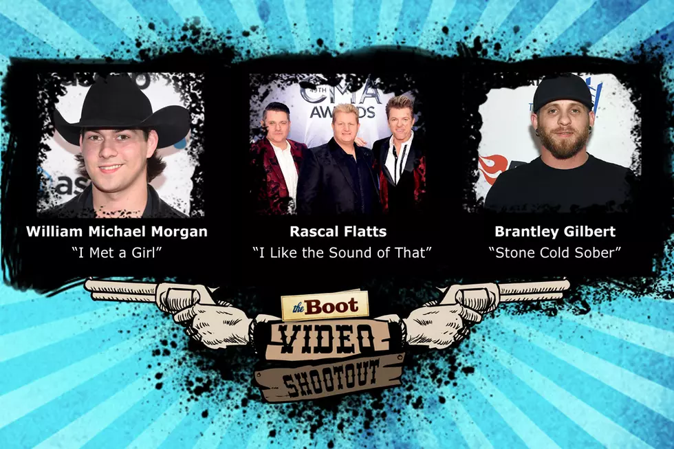 Video Shootout: William Michael Morgan vs. Rascal Flatts vs. Brantley Gilbert